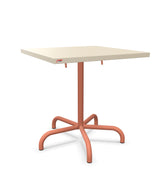 Schaffner Säntis Table repas rabattable 70x70cm Sable Pastel 15 Terracotta 84 