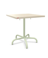 Schaffner Säntis Table repas rabattable 70x70cm Sable Pastel 15 Vert Pastel 64 