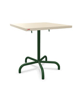 Schaffner Säntis Table repas rabattable 70x70cm Sable Pastel 15 Vert Sapin 66 