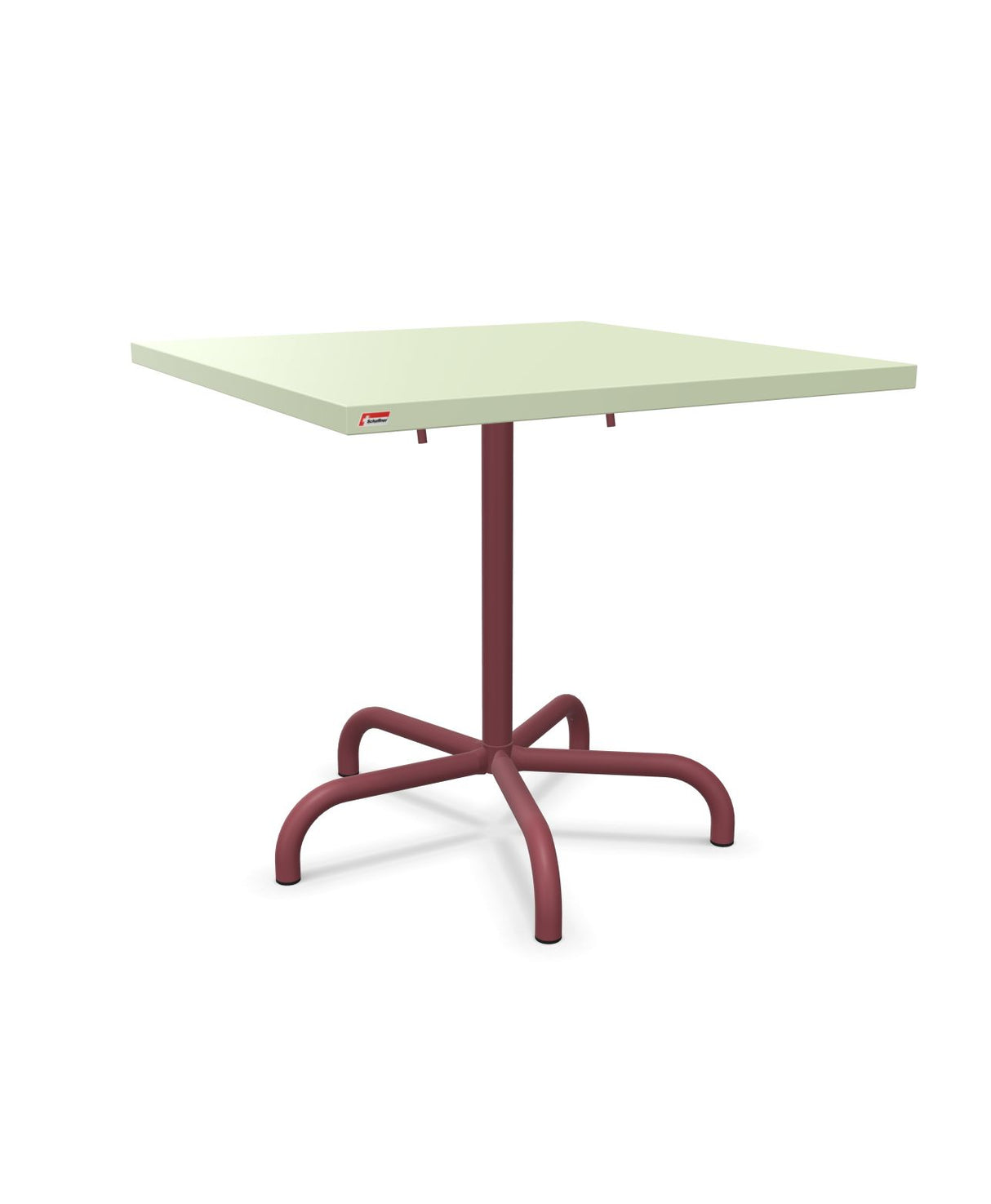 Schaffner Säntis Table repas rabattable 80x80cm 