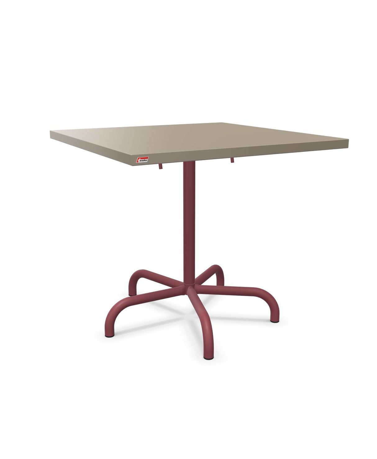 Schaffner Säntis Table repas rabattable 80x80cm 