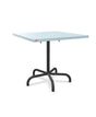 Schaffner Säntis Table repas rabattable 80x80cm Bleu Pastel 51 Anthracite 77 