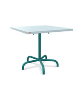 Schaffner Säntis Table repas rabattable 80x80cm Bleu Pastel 51 Bleu Kali 56 