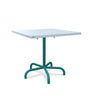 Schaffner Säntis Table repas rabattable 80x80cm Bleu Pastel 51 Bleu Kali 56 