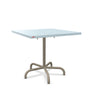 Schaffner Säntis Table repas rabattable 80x80cm Bleu Pastel 51 Champagne 85 