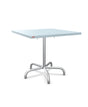 Schaffner Säntis Table repas rabattable 80x80cm Bleu Pastel 51 Galvanisé à chaud 02 