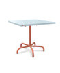 Schaffner Säntis Table repas rabattable 80x80cm Bleu Pastel 51 Terracotta 84 
