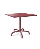 Schaffner Säntis Table repas rabattable 80x80cm Bordeaux 38 Bordeaux 38 
