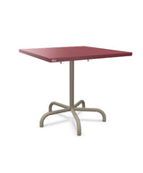 Schaffner Säntis Table repas rabattable 80x80cm Bordeaux 38 Champagne 85 