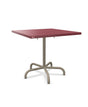 Schaffner Säntis Table repas rabattable 80x80cm Bordeaux 38 Champagne 85 