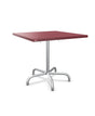 Schaffner Säntis Table repas rabattable 80x80cm Bordeaux 38 Galvanisé à chaud 02 