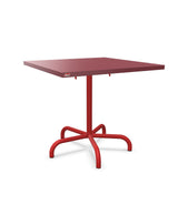 Schaffner Säntis Table repas rabattable 80x80cm Bordeaux 38 Rouge 30 