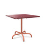 Schaffner Säntis Table repas rabattable 80x80cm Bordeaux 38 Terracotta 84 