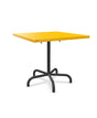 Schaffner Säntis Table repas rabattable 80x80cm Jaune 11 Anthracite 77 