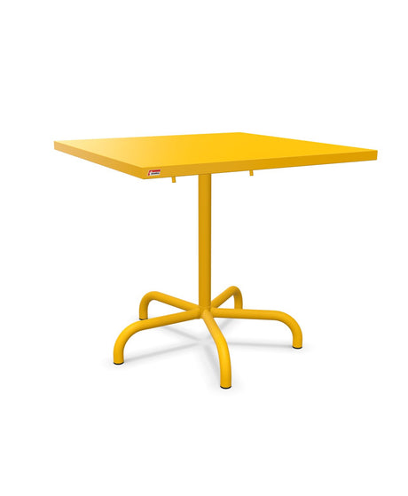 Schaffner Säntis Table repas rabattable 80x80cm Jaune 11 Jaune 11 