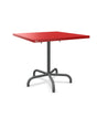 Schaffner Säntis Table repas rabattable 80x80cm Rouge 30 Graphite 73 