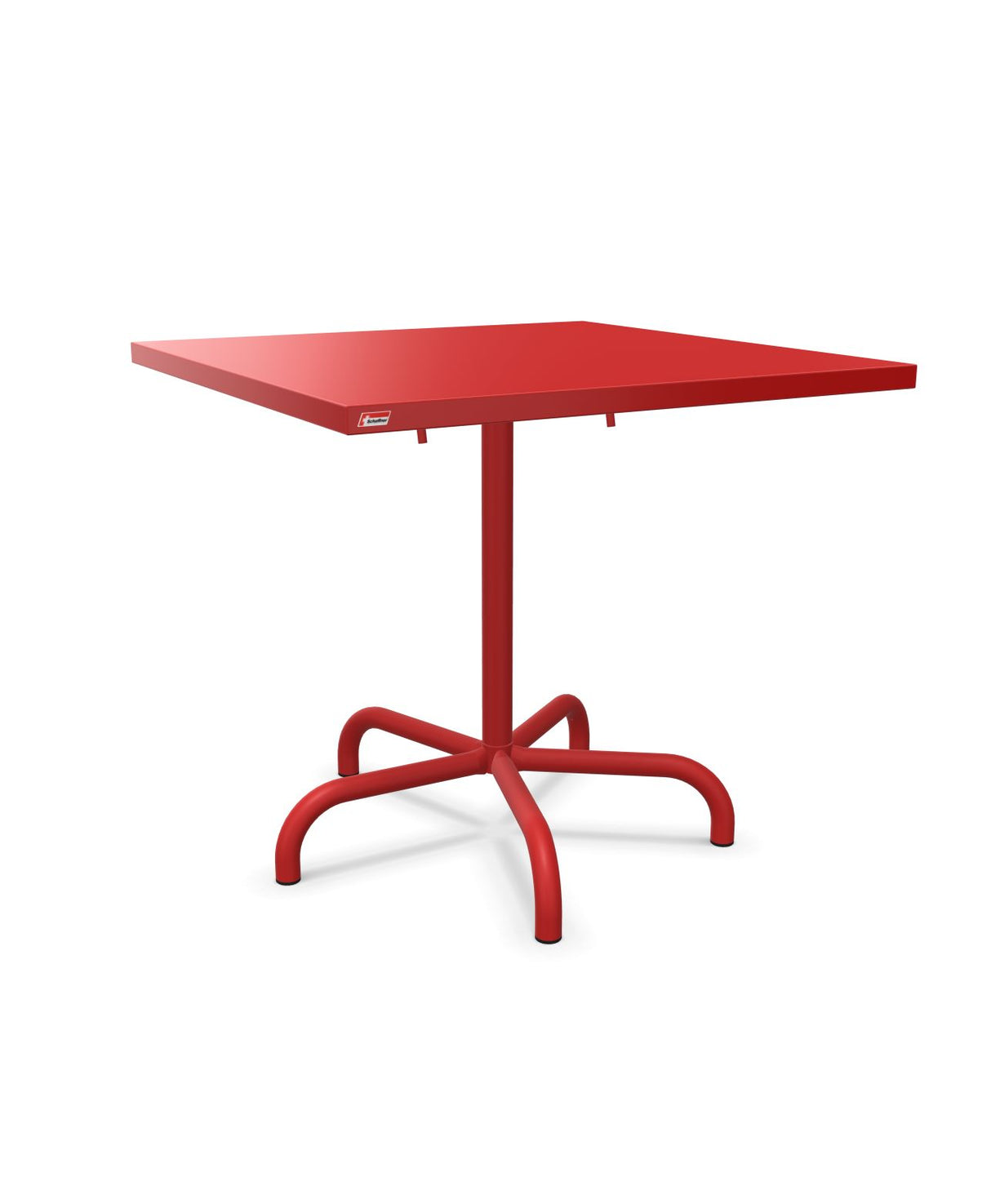 Schaffner Säntis Table repas rabattable 80x80cm Rouge 30 Rouge 30 