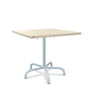 Schaffner Säntis Table repas rabattable 80x80cm Sable Pastel 15 Bleu Pastel 51 