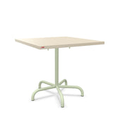 Schaffner Säntis Table repas rabattable 80x80cm Sable Pastel 15 Vert Pastel 64 