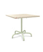Schaffner Säntis Table repas rabattable 80x80cm Sable Pastel 15 Vert Pastel 64 