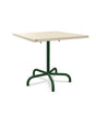 Schaffner Säntis Table repas rabattable 80x80cm Sable Pastel 15 Vert Sapin 66 