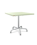 Schaffner Säntis Table repas rabattable 80x80cm Vert Pastel 64 Galvanisé à chaud 02 