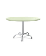 Schaffner Säntis Table repas rabattable Ø117cm Vert Pastel 64 Galvanisé à chaud 02 