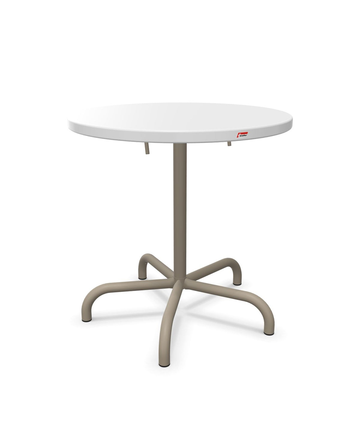 Schaffner Säntis Table repas rabattable Ø72cm 