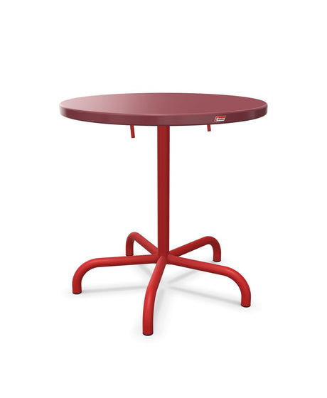 Schaffner Säntis Table repas rabattable Ø72cm Bordeaux 38 Rouge 30 