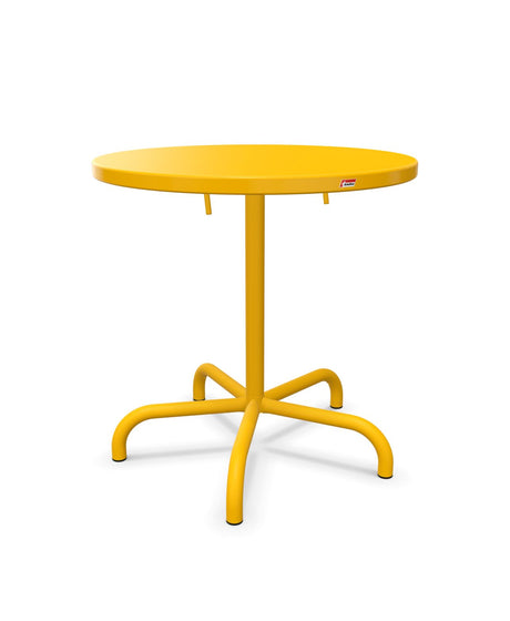 Schaffner Säntis Table repas rabattable Ø72cm Jaune 11 Jaune 11 