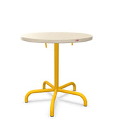 Schaffner Säntis Table repas rabattable Ø72cm Sable Pastel 15 Jaune 11 