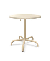 Schaffner Säntis Table repas rabattable Ø72cm Sable Pastel 15 Marron Pastel 83 
