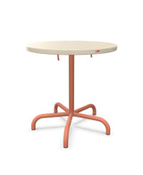 Schaffner Säntis Table repas rabattable Ø72cm Sable Pastel 15 Terracotta 84 