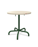 Schaffner Säntis Table repas rabattable Ø72cm Sable Pastel 15 Vert Sapin 66 