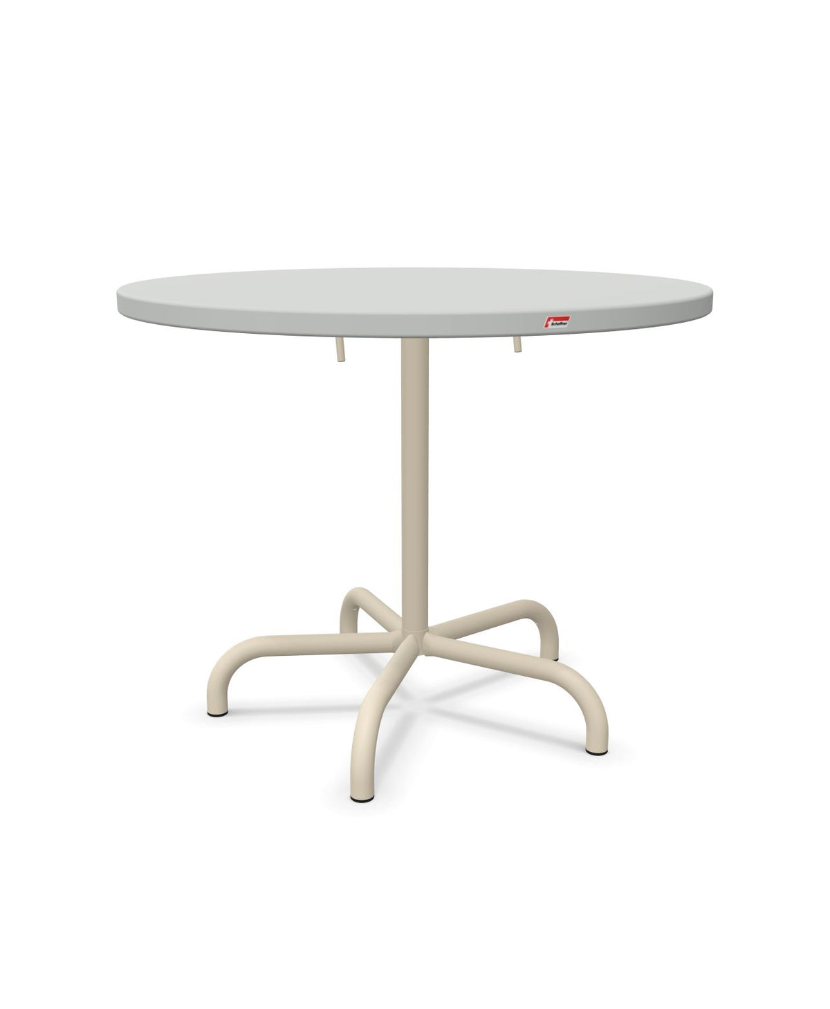 Schaffner Säntis Table repas rabattable Ø92cm 