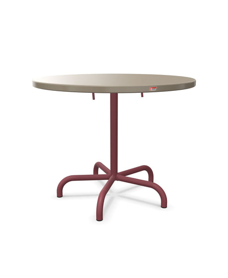 Schaffner Säntis Table repas rabattable Ø92cm 