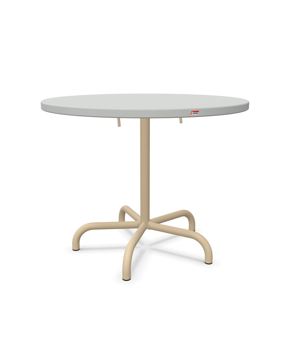 Schaffner Säntis Table repas rabattable Ø92cm 