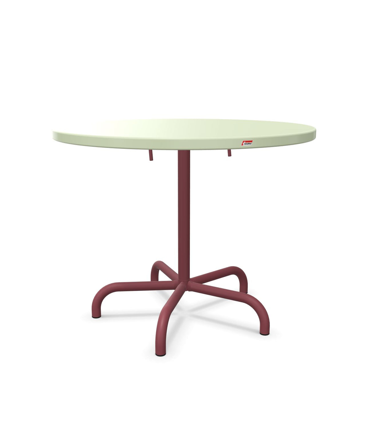 Schaffner Säntis Table repas rabattable Ø92cm 
