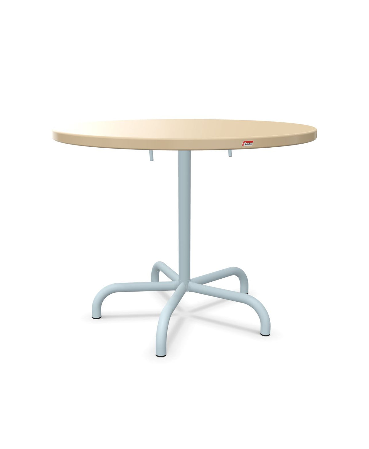Schaffner Säntis Table repas rabattable Ø92cm 