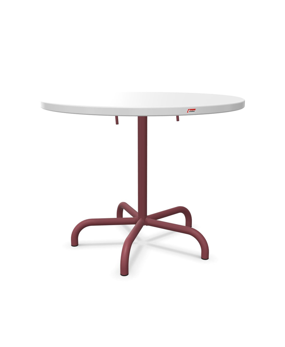 Schaffner Säntis Table repas rabattable Ø92cm 