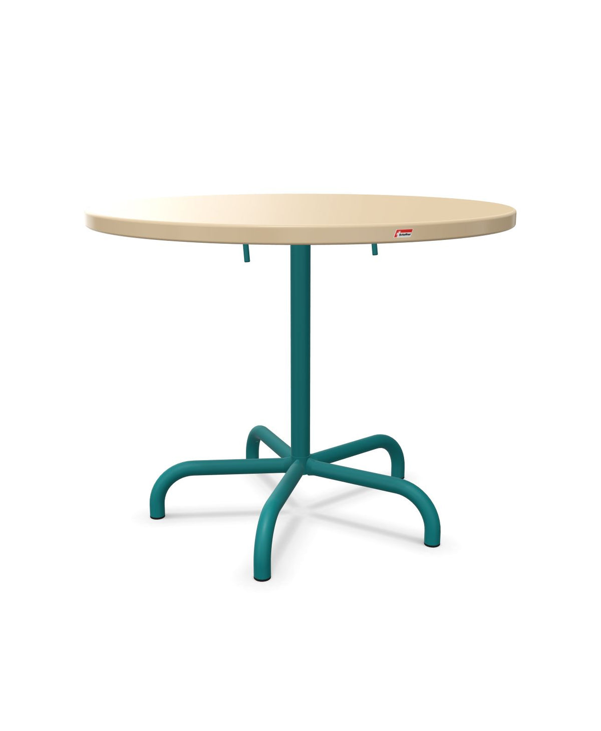 Schaffner Säntis Table repas rabattable Ø92cm 