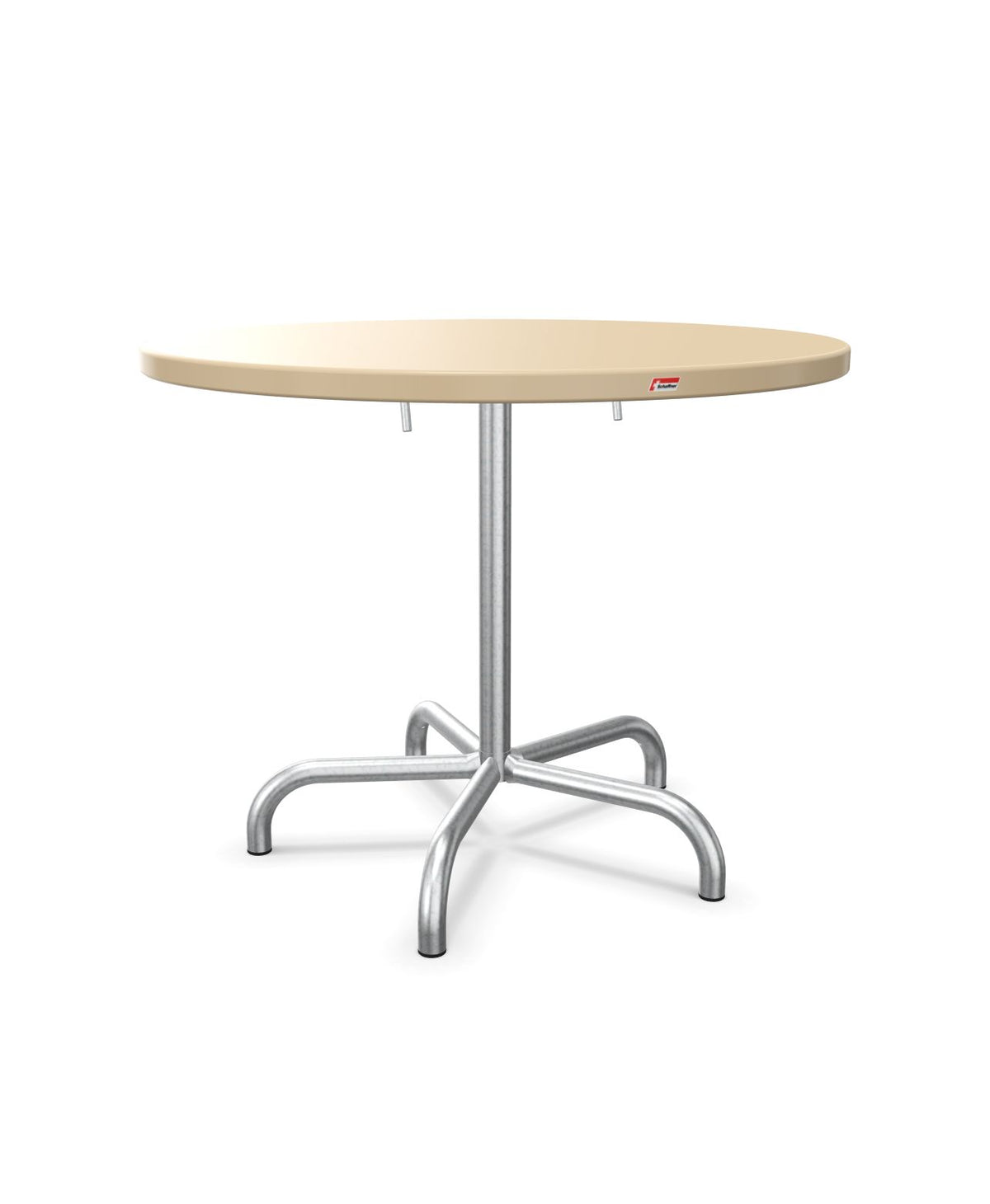 Schaffner Säntis Table repas rabattable Ø92cm 
