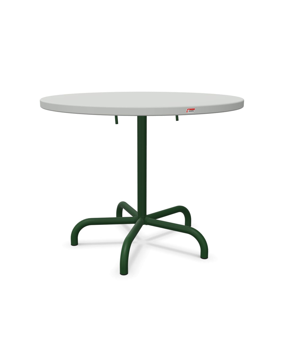 Schaffner Säntis Table repas rabattable Ø92cm 