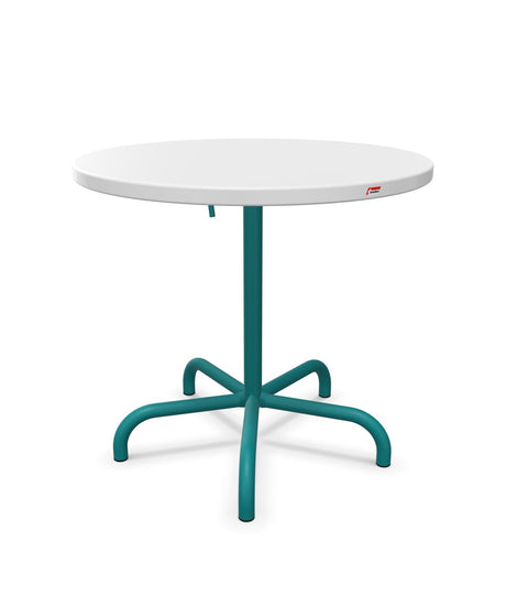 Schaffner Säntis Table repas rabattable ronde Ø80cm 