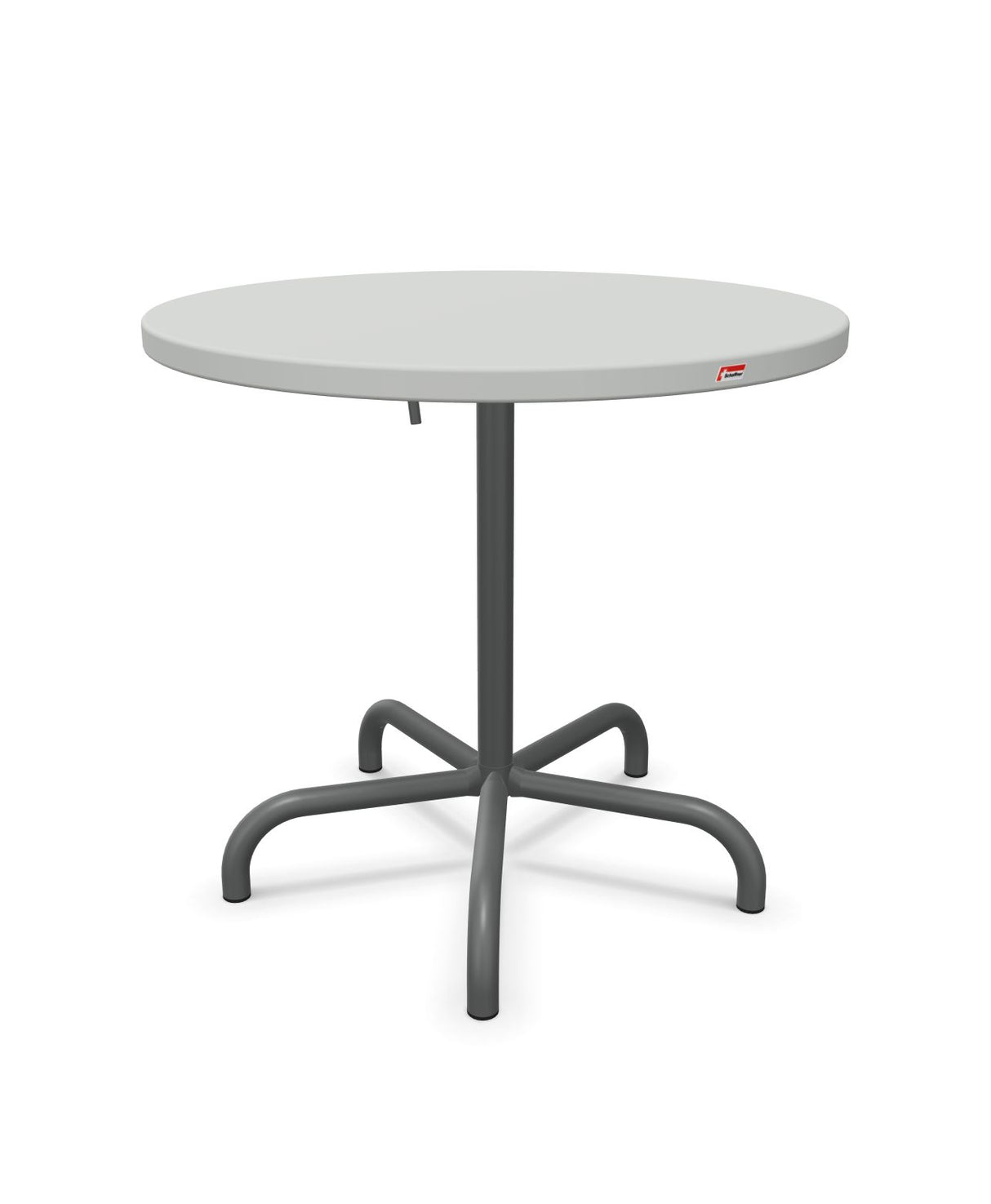 Schaffner Säntis Table repas rabattable ronde Ø80cm 