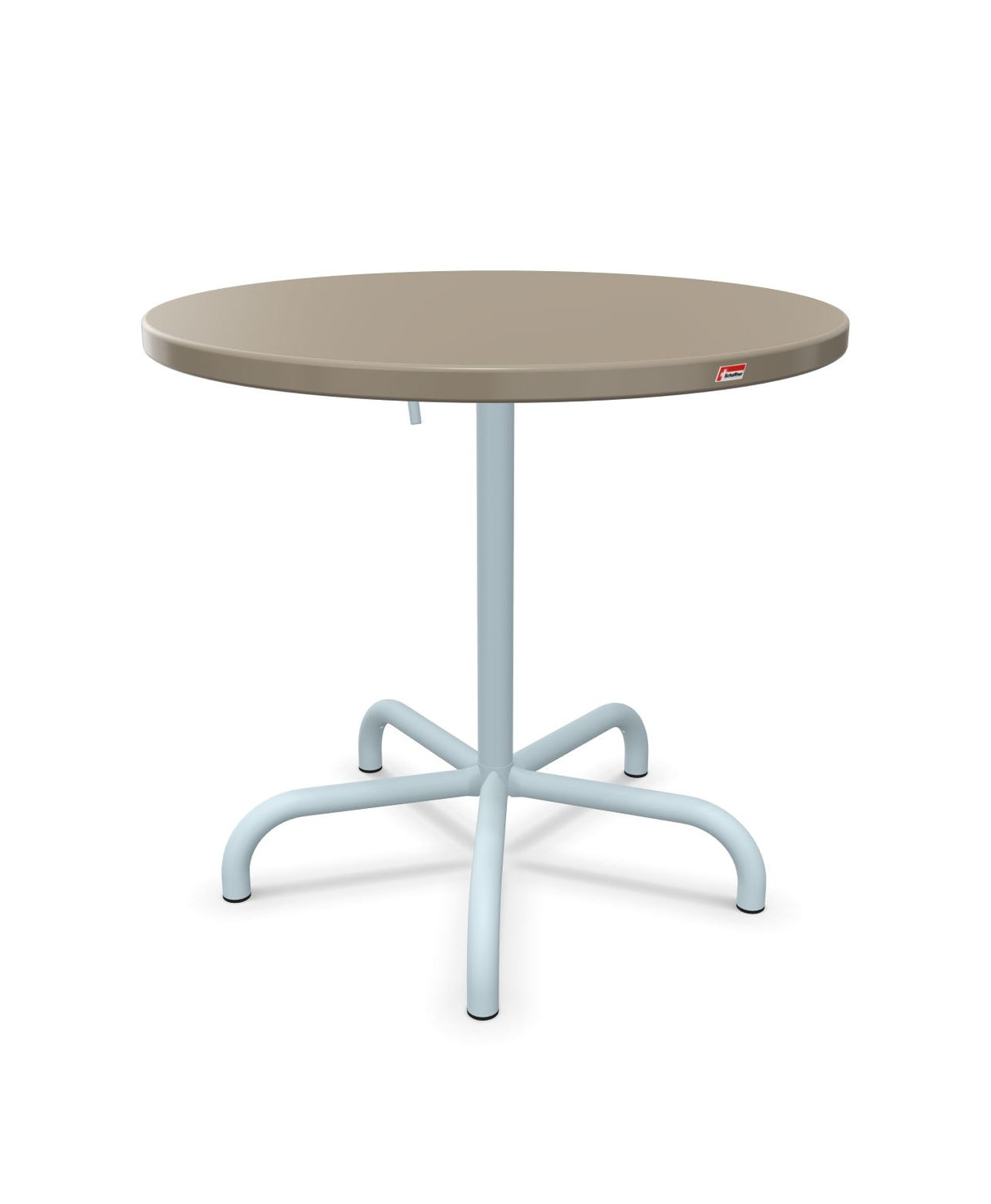 Schaffner Säntis Table repas rabattable ronde Ø80cm 