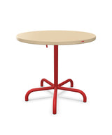 Schaffner Säntis Table repas rabattable ronde Ø80cm 