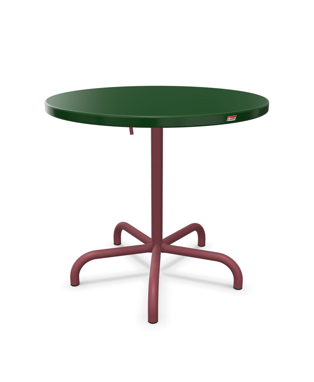 Schaffner Säntis Table repas rabattable ronde Ø80cm 