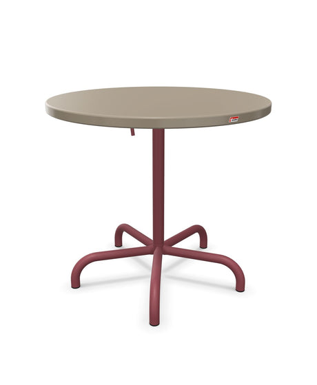 Schaffner Säntis Table repas rabattable ronde Ø80cm 