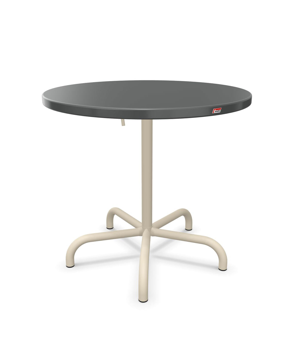 Schaffner Säntis Table repas rabattable ronde Ø80cm 